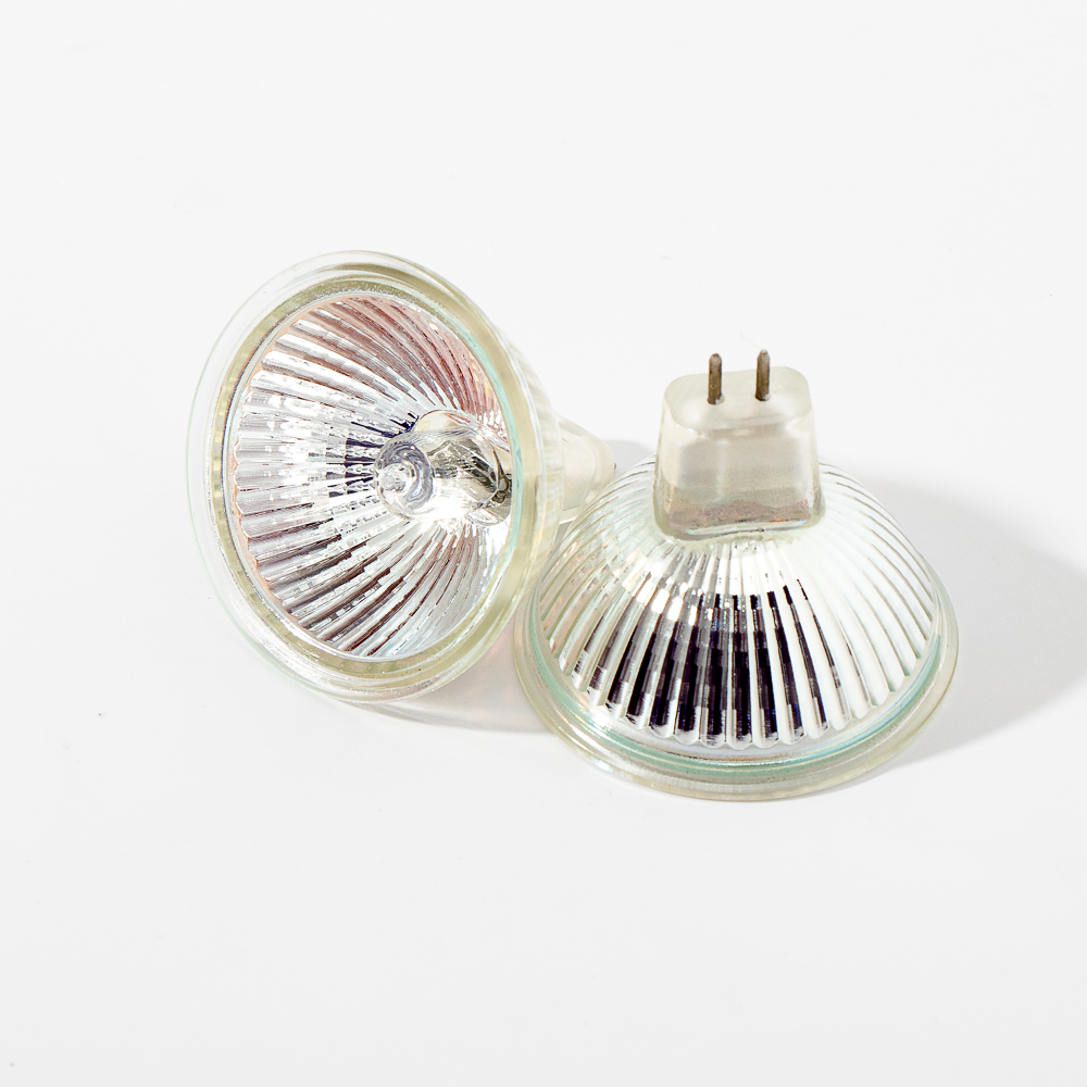 HoneyFly MR16 галогенная лампа прожектор 12V 2700-3000K 20W/35W/50W GU5.3 галогенная лампа теплого белого света с регулируемой яркостью из прозрачного стекла в помещении