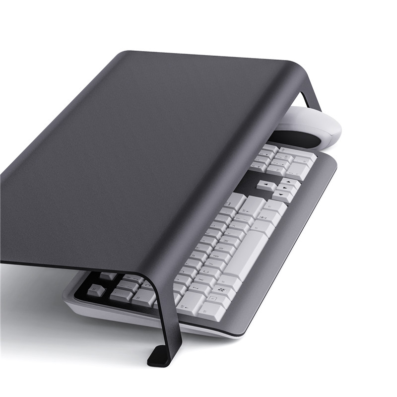 Aluminum Alloy PC Monitor Laptop Desk Stand Riser For Home And Office