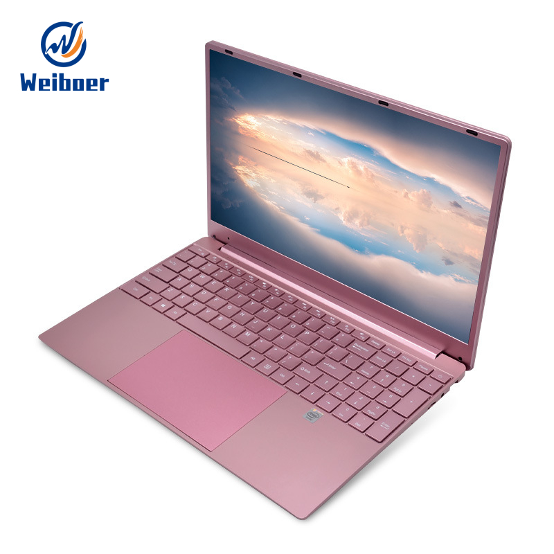 2021 ультра тонкий Win 10 Intel Celeron J4125 Ноутбук Прочный 8 Гб Ram 512g Ssd розовый Oem ноутбук