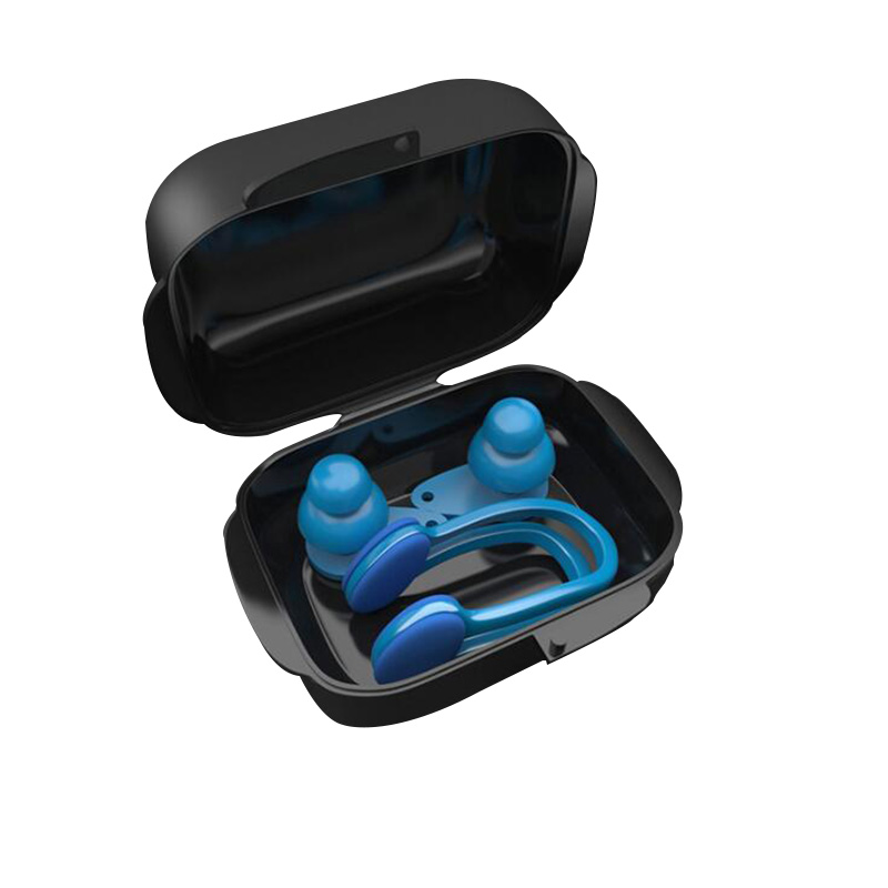 Professional swimming equipment silicone nose clip earplugs adult male soft waterproof and choking-proof earplugs silicone