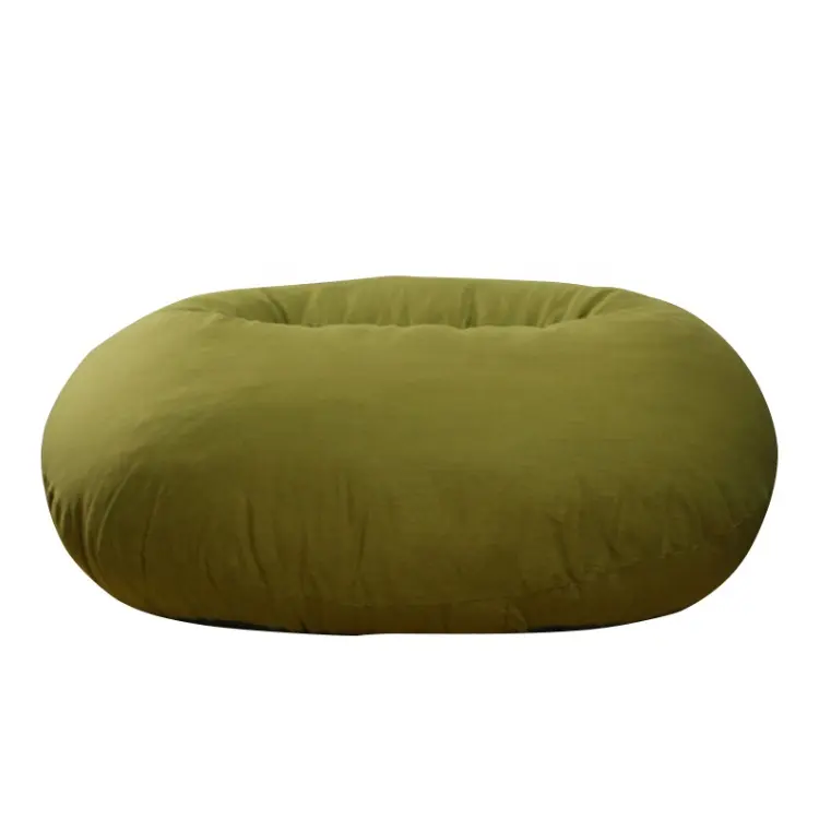 Короткая плюшевая круглая сумка большого размера, удобная Расслабляющая кровать