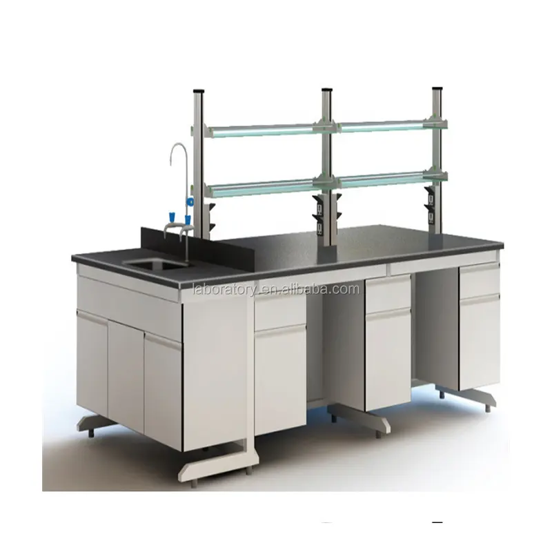 Super Quality Steel Workbench For Biological / Chemical / Physical Laboratory