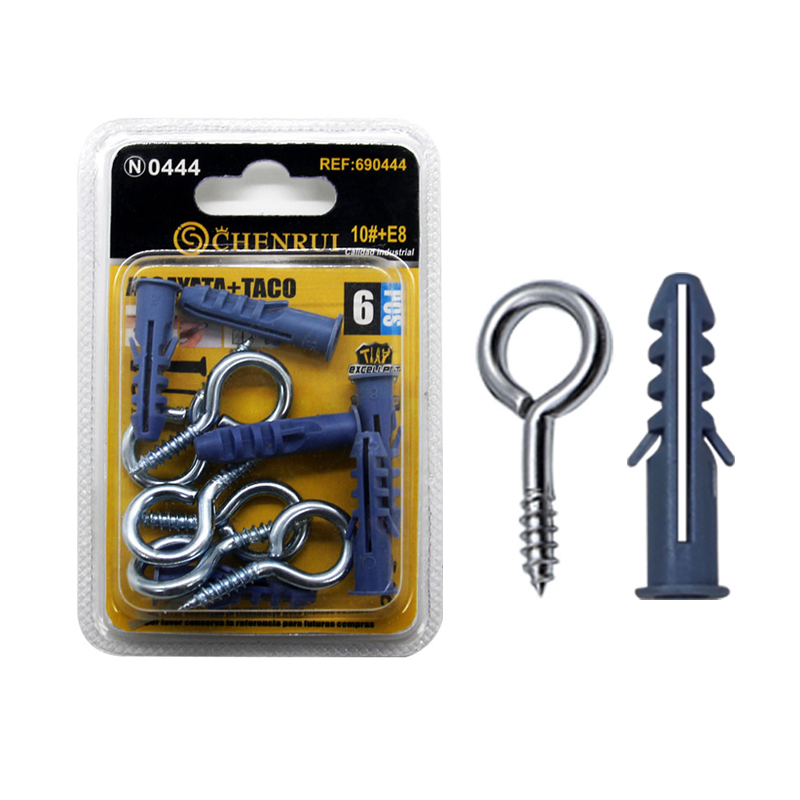 Supply sheep eye self tapping screw with expansion bolt sheep eye cup hook screw bolt processing Fastener