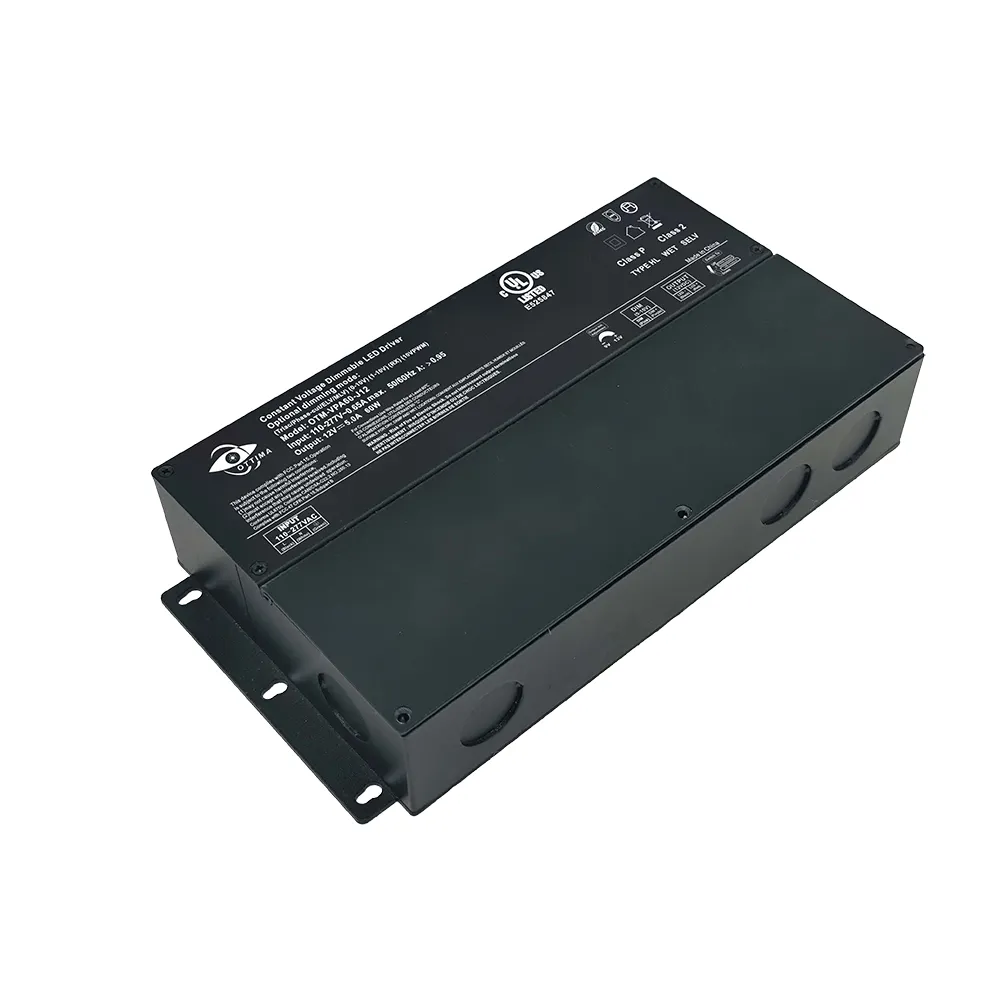 Ottima UL ETL 24V 12V 48V IP67 Dimmable Triac dimmable/0-10v/1-10v/10v PWM 30W-300W Constant Voltage Power Supply Led Driver