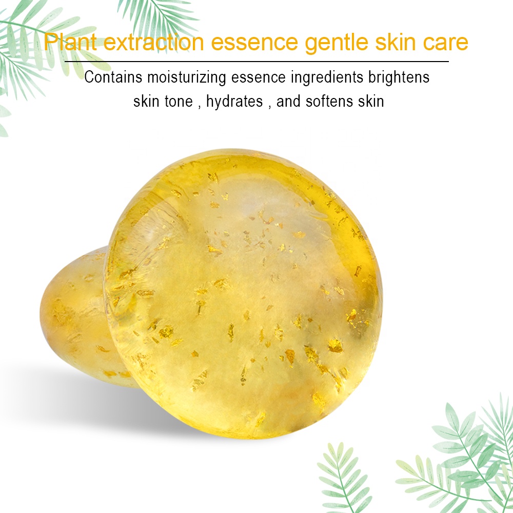 Wholesale Skin Lightening Natural Organic Handmade Bath Soap 24k Gold Kojic Acid Soap For Face   Body