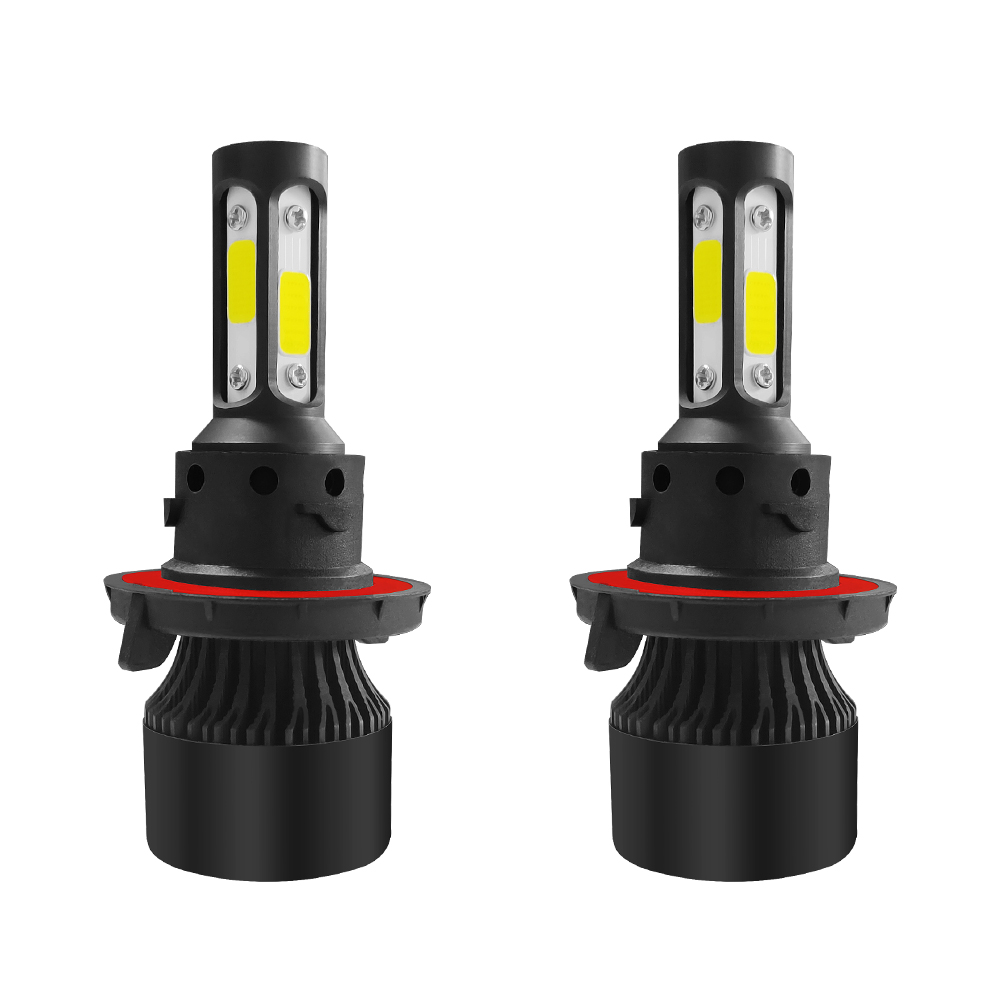 Комплект светодиодных фар x7 Auto csp H4 55 Вт 9006 9005 светодиодные фары HB3 H1 H3 лампы H11 Сверхъяркие Светодиодные Автомобильные фары h7 светодиодные лампы