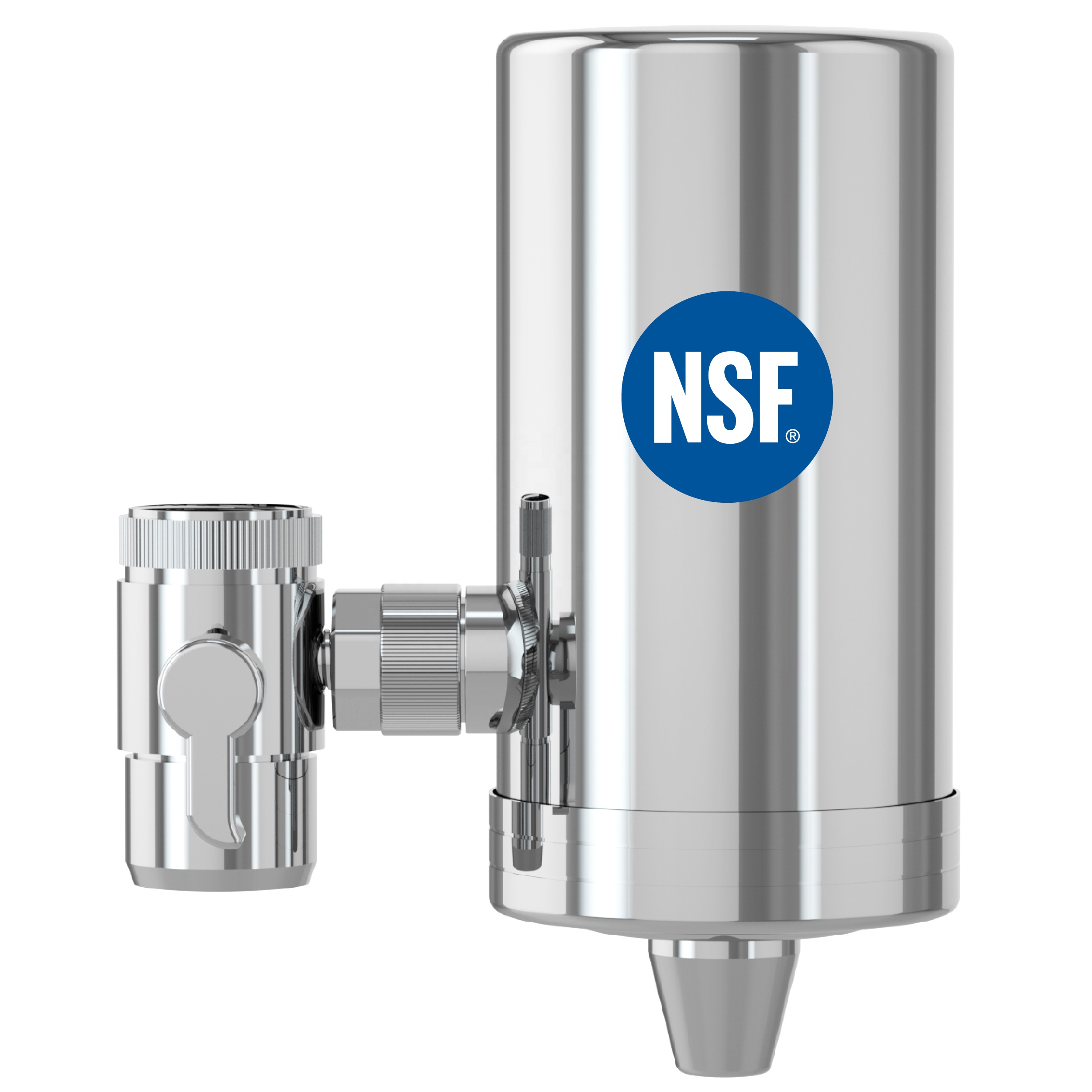 Фильтр для воды из нержавеющей стали для крана, сертифицированная NSF система фильтрации воды из углеродного блока
