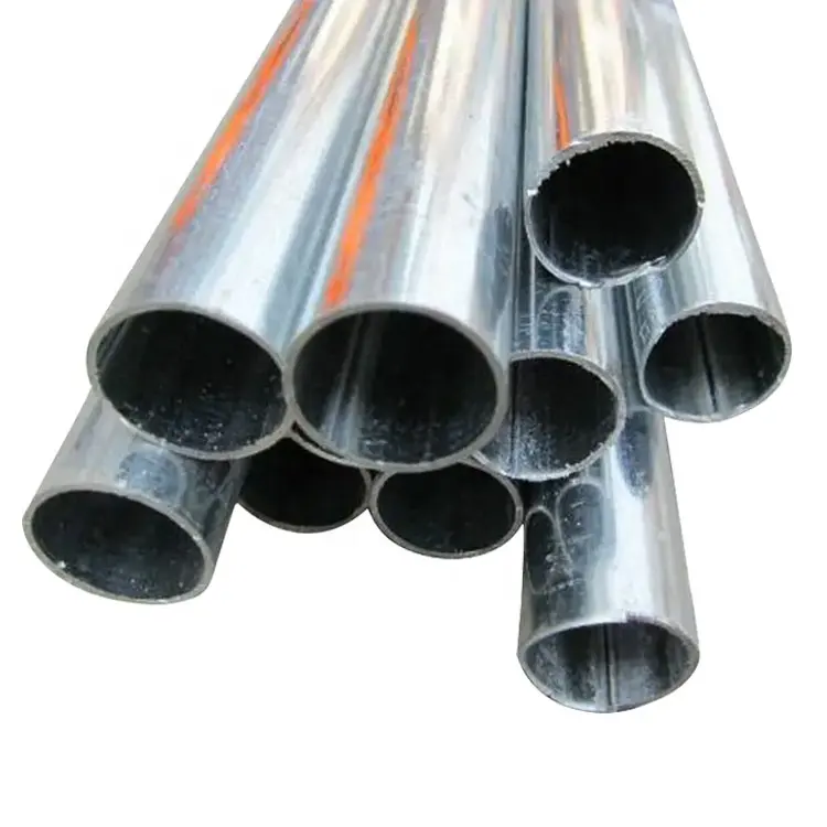 High Quality Z120 Hot Dipped GI Round Steel Pipe Pre Galvanized Steel Tube Pipe