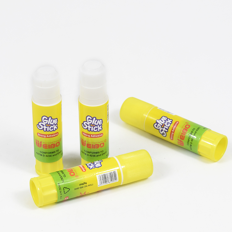PVA Glue Stick Solid Stick Glue Custom Brand And Logo Office Supply Stationery OEM Washable Non-Toxic Safe Glue Sticks Weibo