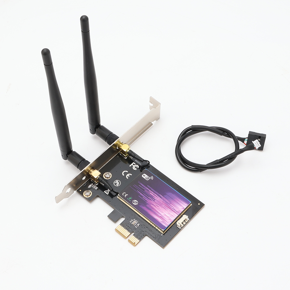 PCIE для WIFI6 беспроводная сетевая карта 2974 м трехдиапазонное настольный компьютер WIFI6 беспроводная сетевая карта с синим tooth5.2