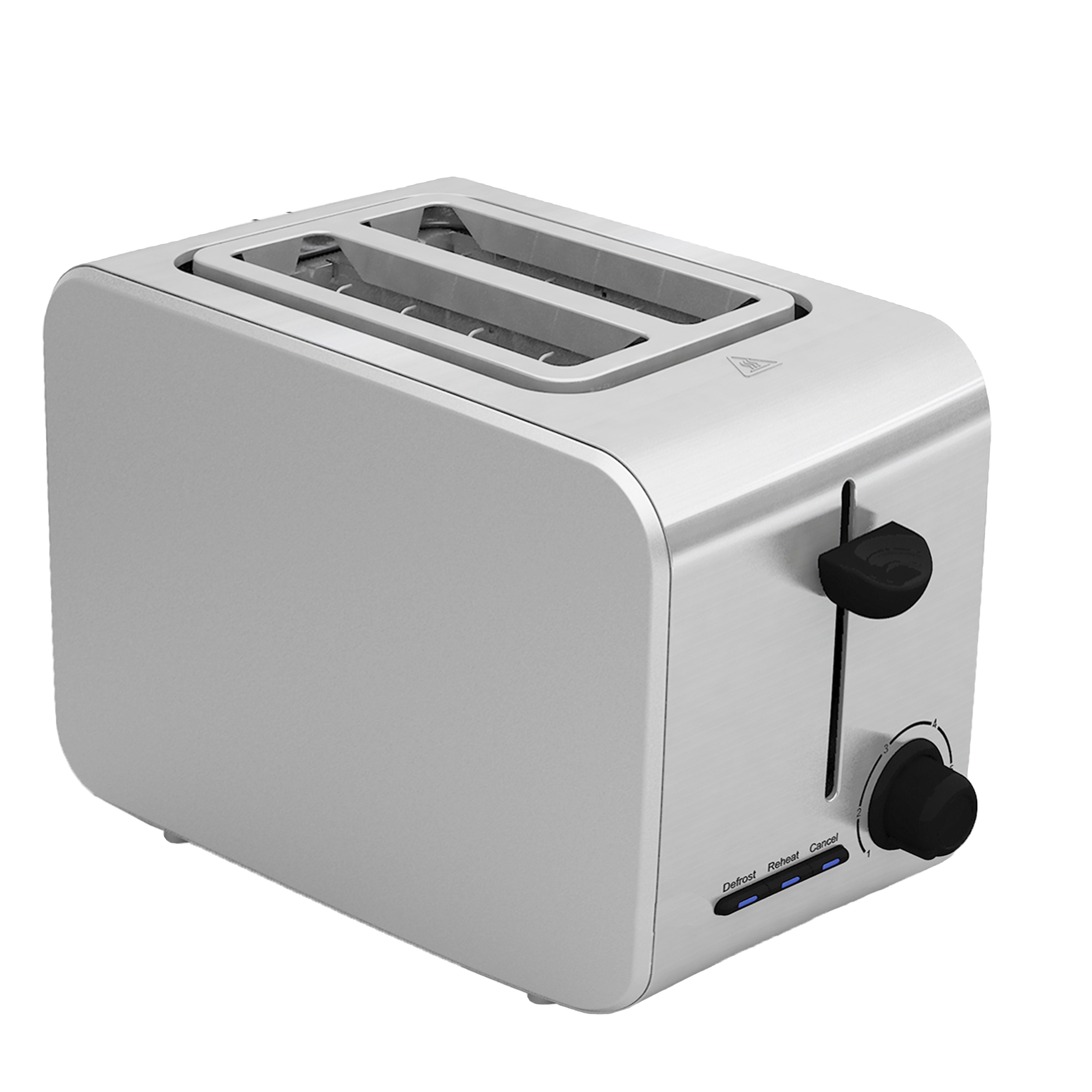 2 Slice Electric Household Bread Toaster Commercial Waffle Toaster
