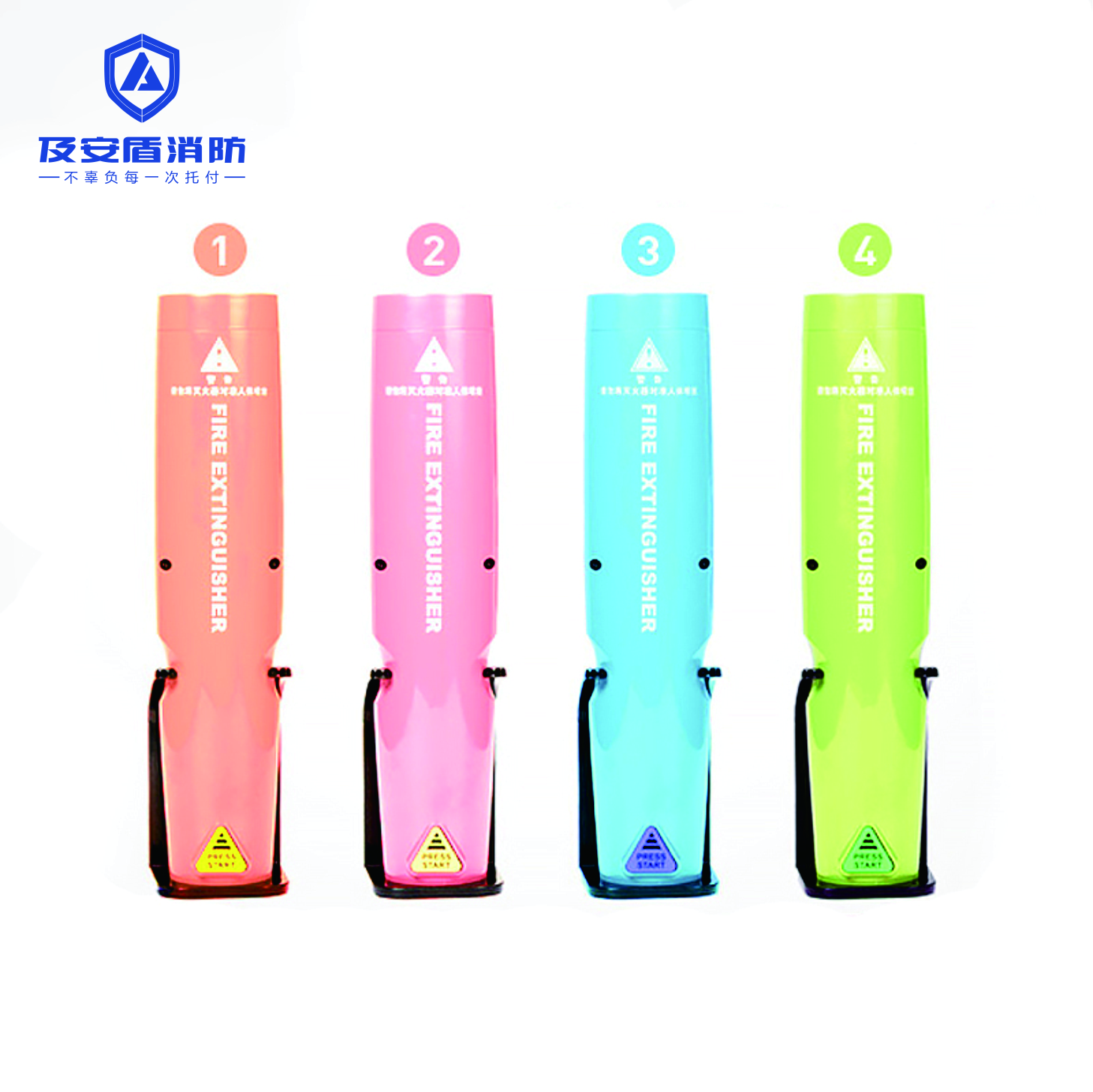 Latest Household portable aerosol type harmless fire extinguisher for home manufacturer Car fire extinguisher