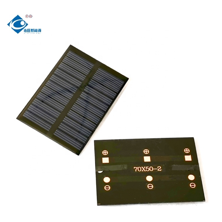 Легкий кремниевый солнечный PV модуль ZW-7050 эпоксидной смолы прозрачная солнечная панель 0,5 Вт индивидуальная мини солнечная панель 5,5 В