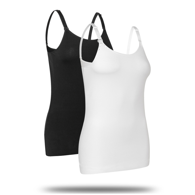 Maternity Bra Breastfeeding Shirts Care Vest For Pregnant Women At Home Wholesale Women's Nursing Tank Top Cami