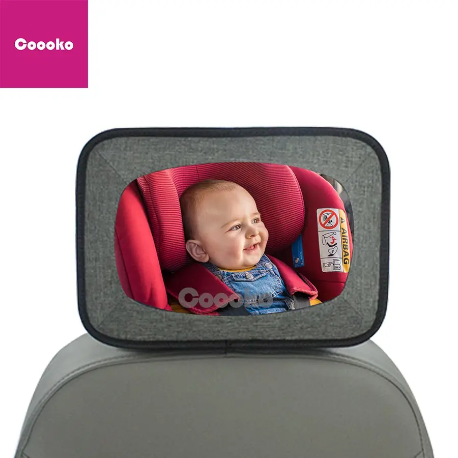 best price high quality safety fabric baby car mirror for back seat