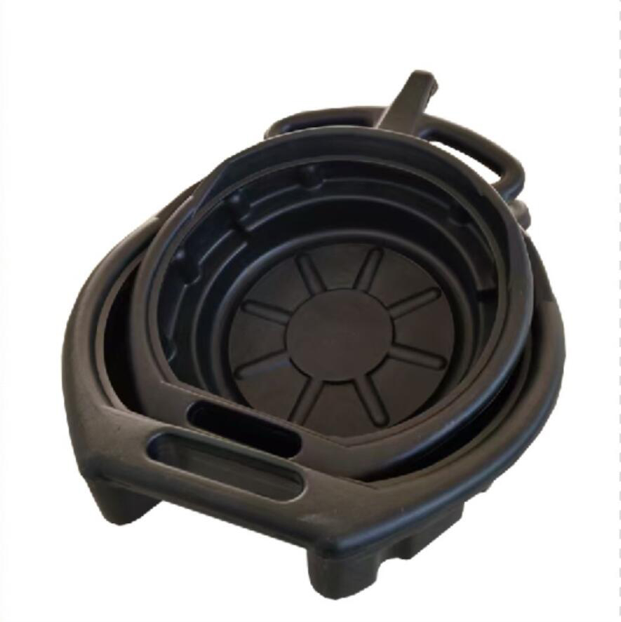 Wholesale 7.5Land15L oil drain pan with handle for repair cars