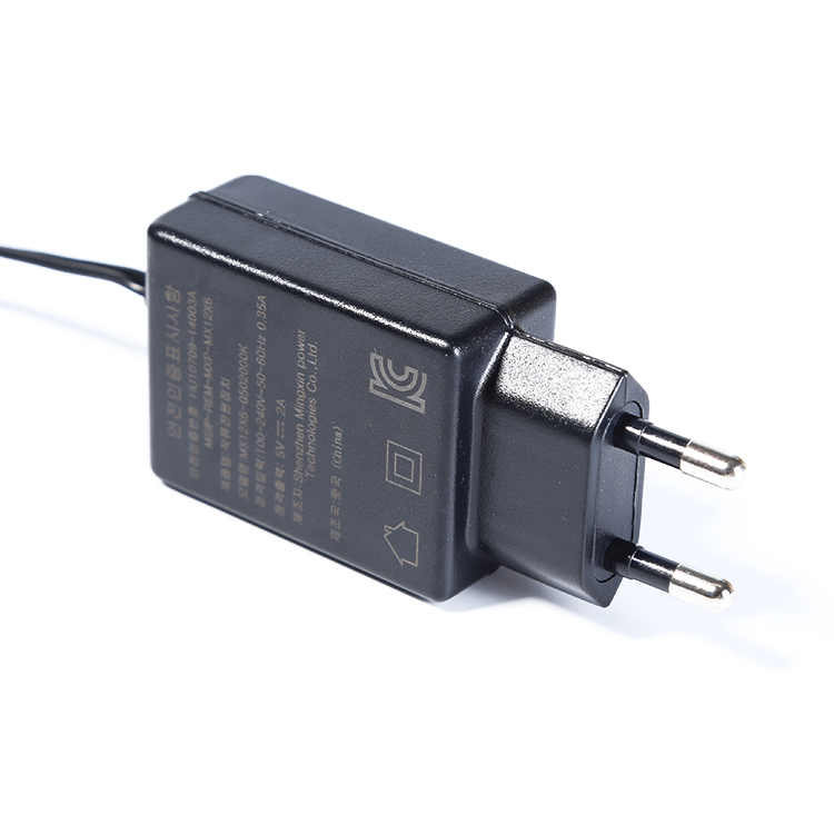 EN 60950 Стандартный корейский штекер micro usb источник питания 5v1a адаптер kc Сертификация