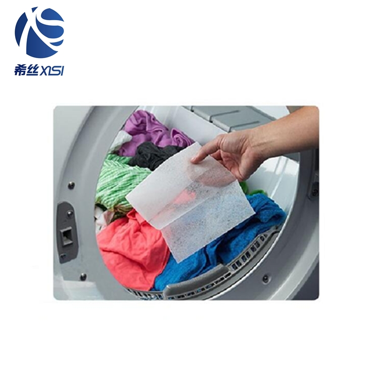 OEM brand factory price fabric dryer softener sheets use in tumble dryer soften and static control for clothes