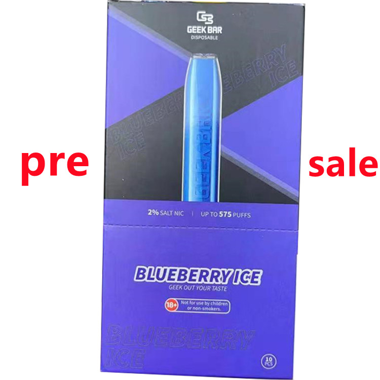 Newest geekbar PRE-SALE 2021 New product geek bar ecig packaging box geek bar