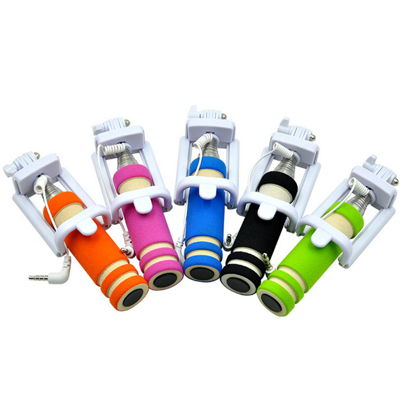 JDM Mini Monopod Foldable Selfie Stick Flexible Small Has a Button Phone Selfie Stand Selfie Stick Supplier