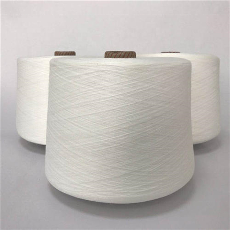 100% virgin polyester spun yarn 30/1 ring spun yarn