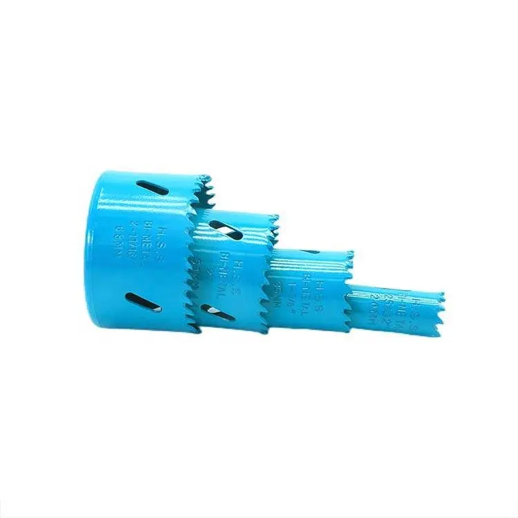 China Manufacture 60mm 25mm 29 Mm Hole Saw Cutter Hss M3 M42 Bi Metal Hole Saw For Plasterboard Ceiling Wood