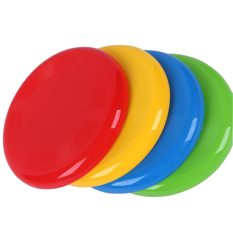 Custom silicone plastic soft pet bite resistant training frisbe