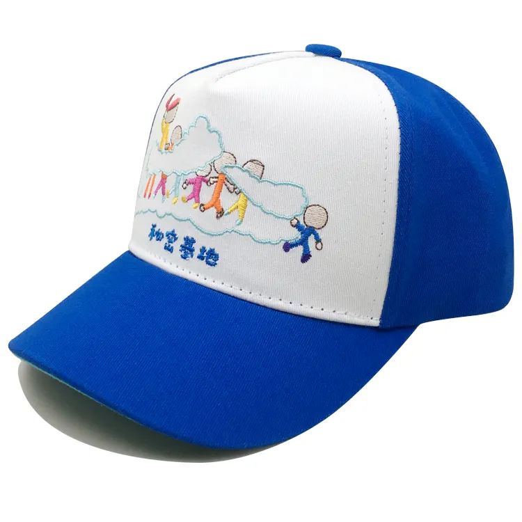 Custom 5 Panel toddler trucker hat brand baby baseball caps design own kid caps