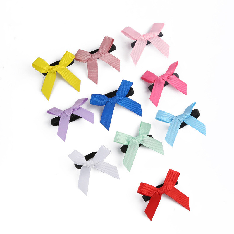 Recycled Pre-made Satin Perfume Bottle Ribbon Bow Tie Knot For Packaging