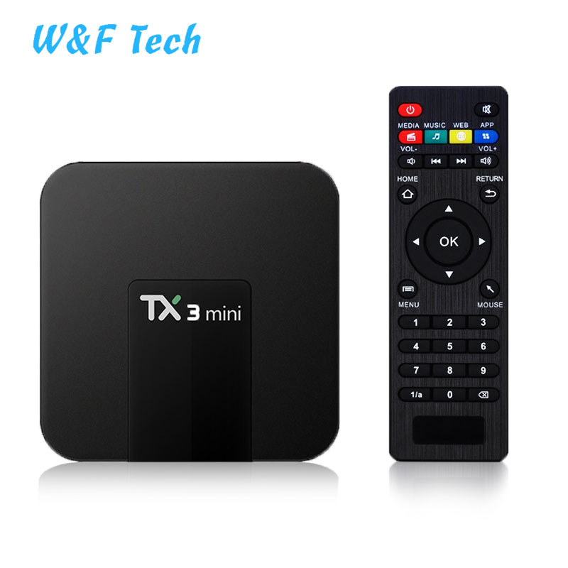ТВ-приставка Amlogic S905w, Android 4k, 2 + 16 ГБ, Tx3