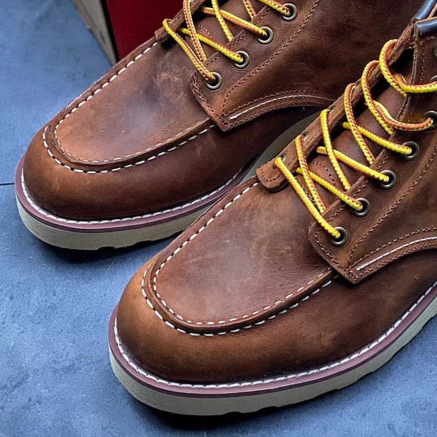 Ботинки Red Heritage Iron Ranger из натуральной кожи, классические защитные ботинки