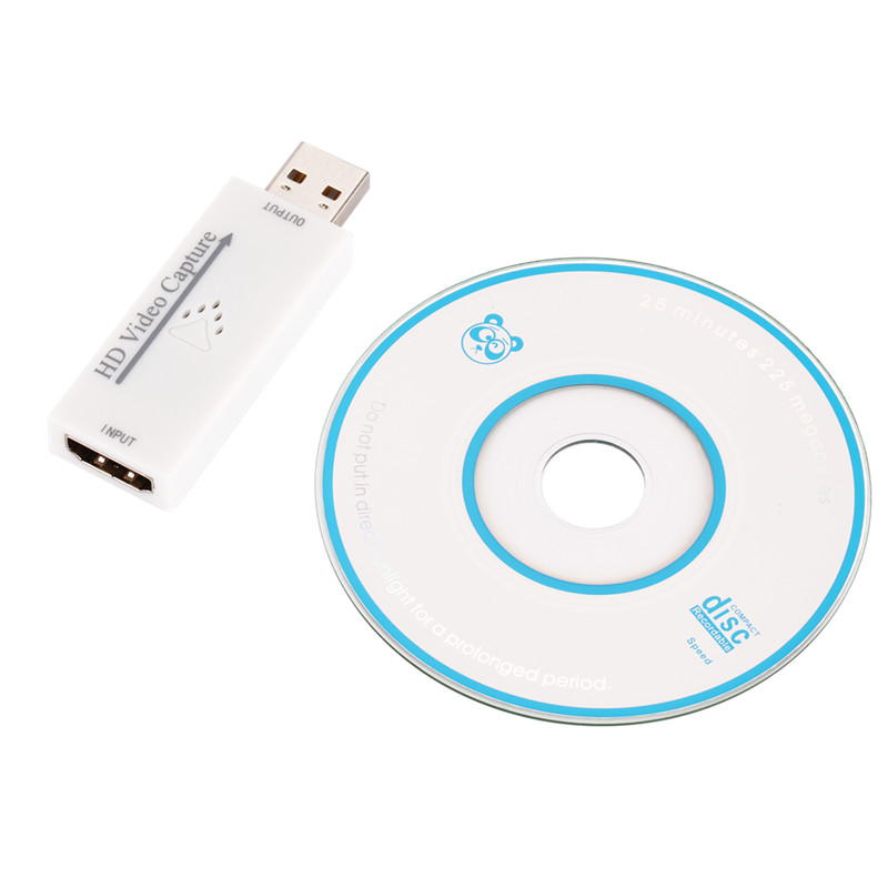 Карта видеозахвата HDTV для потокового видео, плата VHS, захват USB 2,0 HDTV, захват видеокарты, записывающее устройство