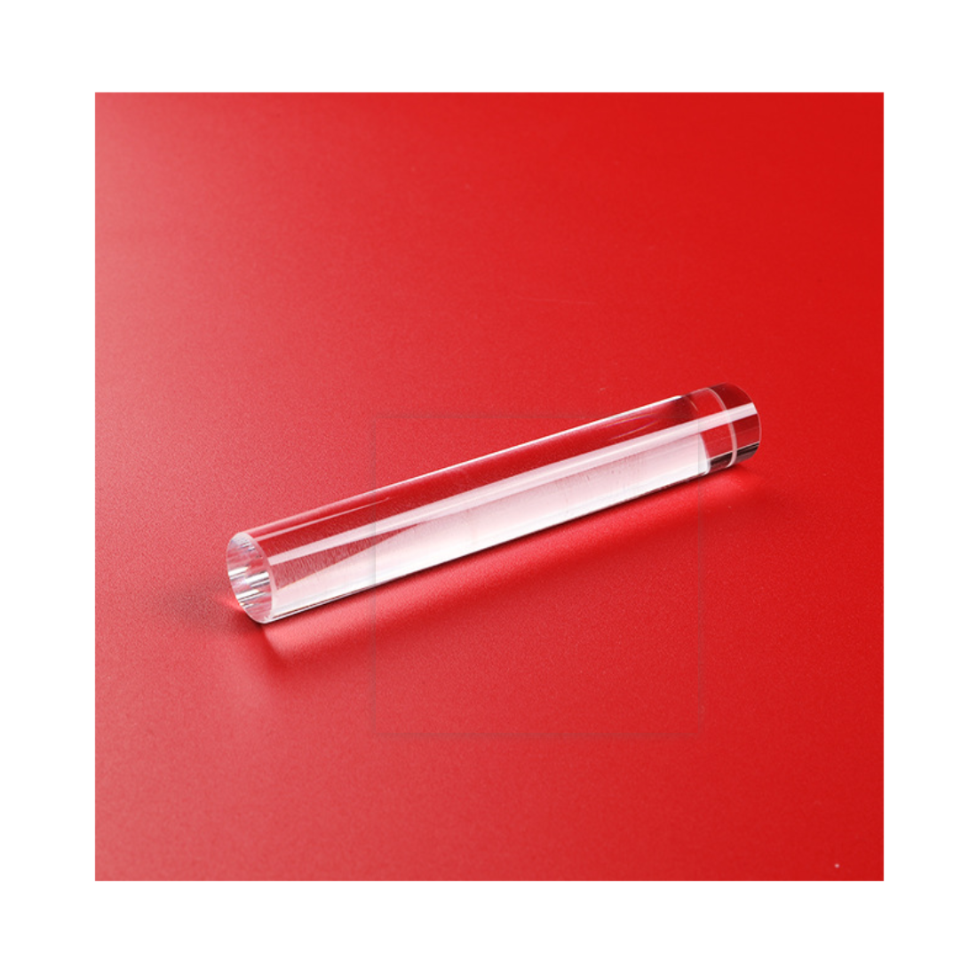 Custom quartz glass rod