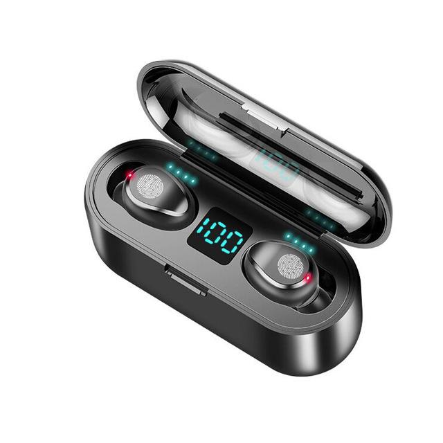 Лидер продаж на Amazon, наушники, наушники с большой зарядной ячейкой, F9 гарнитура, беспроводные наушники