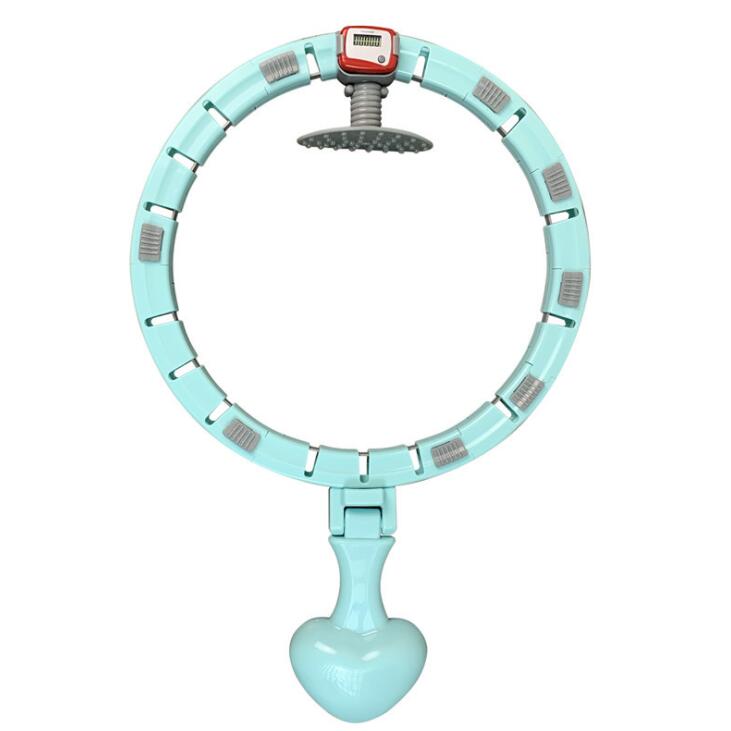 Круглая форма Smart Hula с жиросжигающим шариком, спортивный обруч для объемного массажа