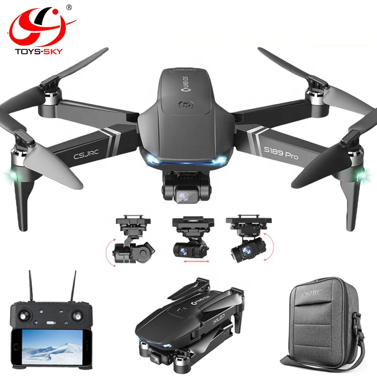 Профессиональный Дрон S189 Pro с hd-камерой, большой радиус действия 4K, Gps, следуйте Google map, автоматический пилотный режим VS SG908