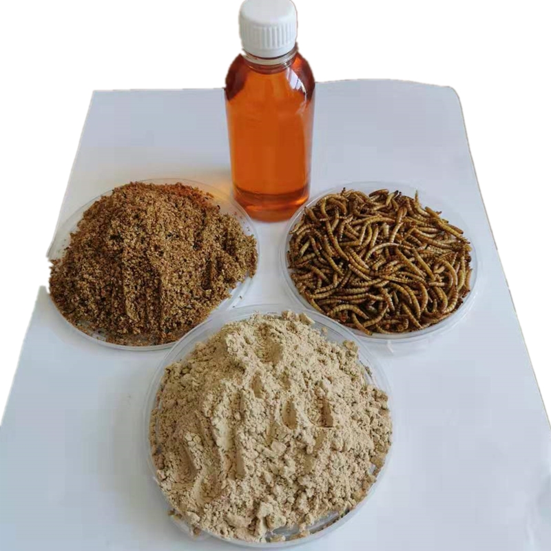 Обезвреженные добавки порошка белка Mealworm порошок для водных кормов