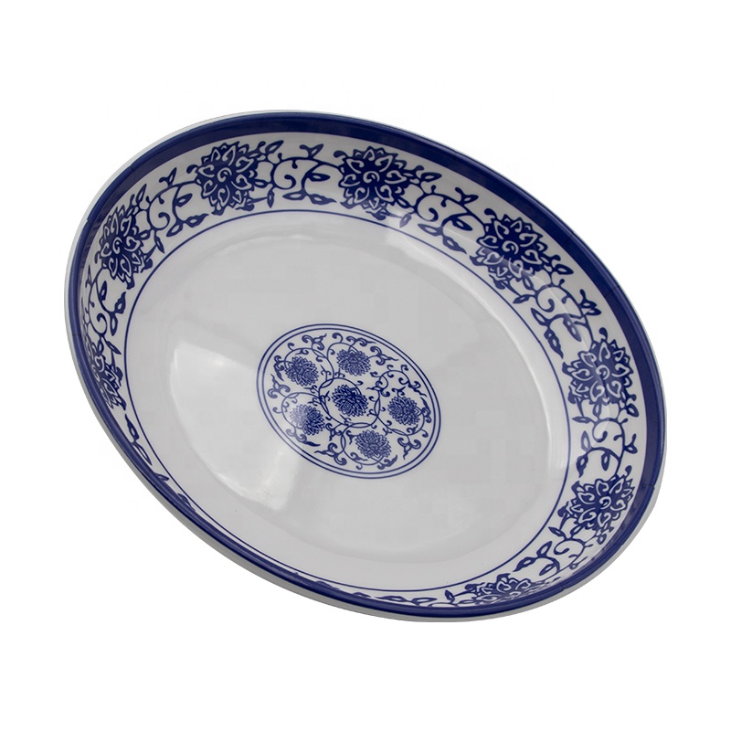 japanese white black customized melamine plates dinner restaurant dishes plates sets dinnerware