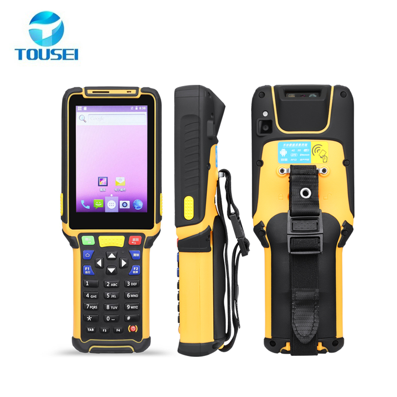 Мануфактура Android9.0 4G КПК NFC 4G, Wi-Fi, GPS, Bluetooth, NFC RFID 125 кГц сканер штрих-кода система ПОС терминала