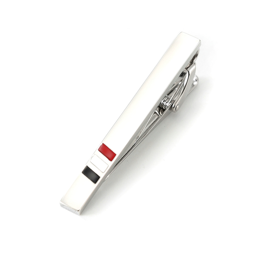 personalized high quality mens classic tie clip bar for wedding party