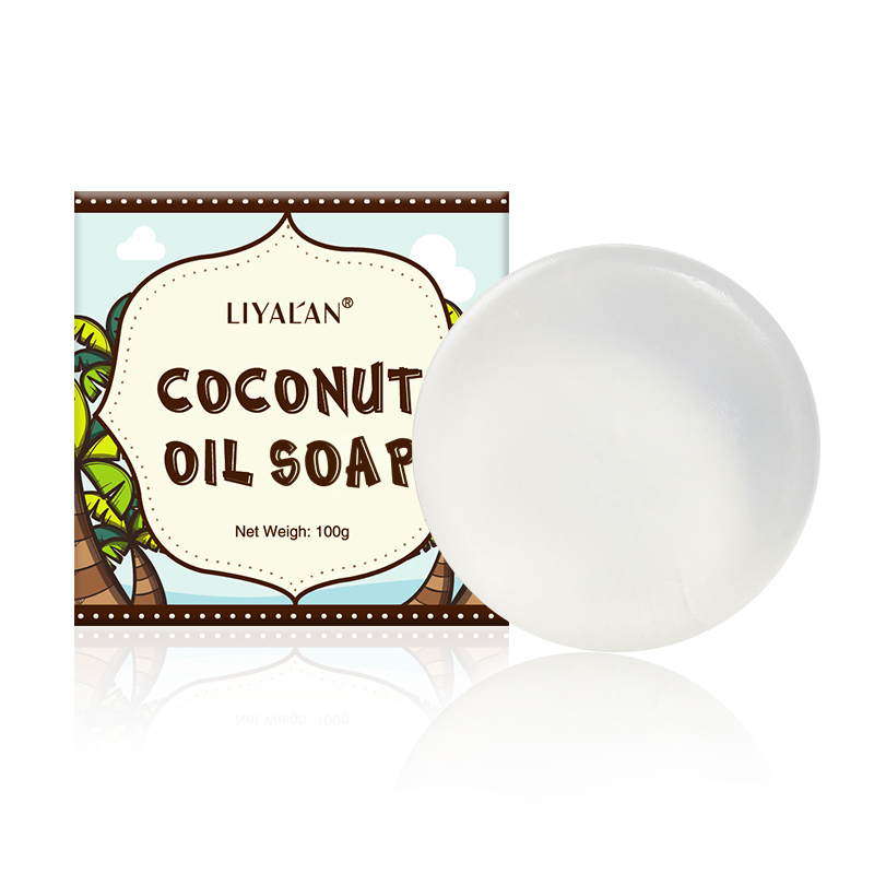 Private Label Cleaning Whitening Face Toilet Soap Natural Organic Pure Coconut Oil Soap