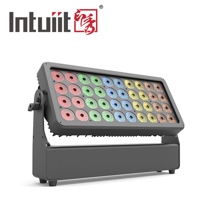 IP65 40*4 в 1 RGBW 400W высокой яркости dmx открытый светодиодный прожектор