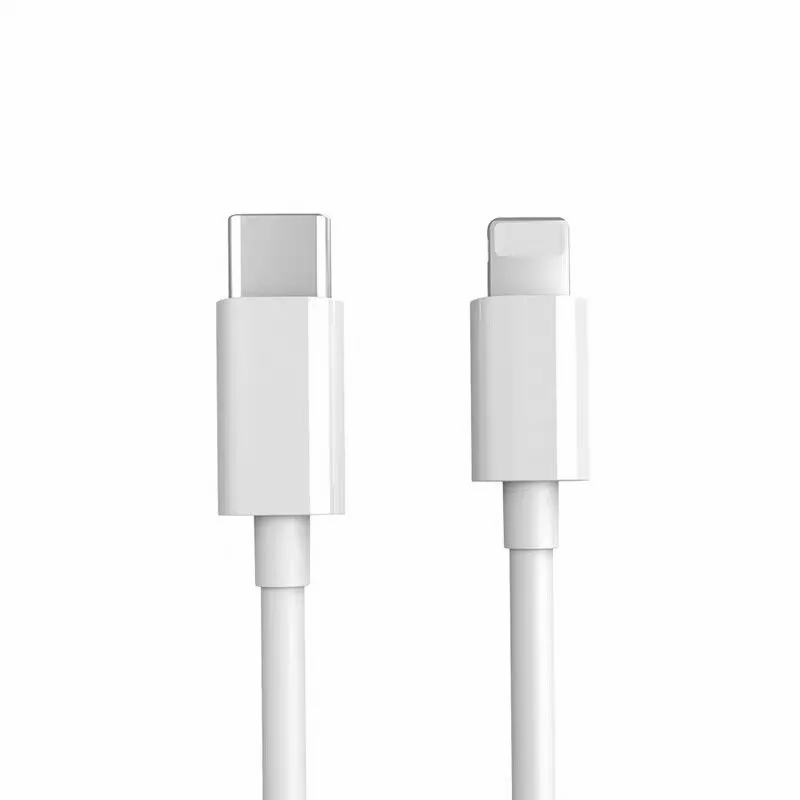 Лидер продаж, высокое качество, на возраст от 1 м PD 20W 8 pin имеет функцию быстрой зарядки кабель для передачи данных для iphone 12 USB-C с разными условиями освещения usb type-c PD кабель для зарядного устройства