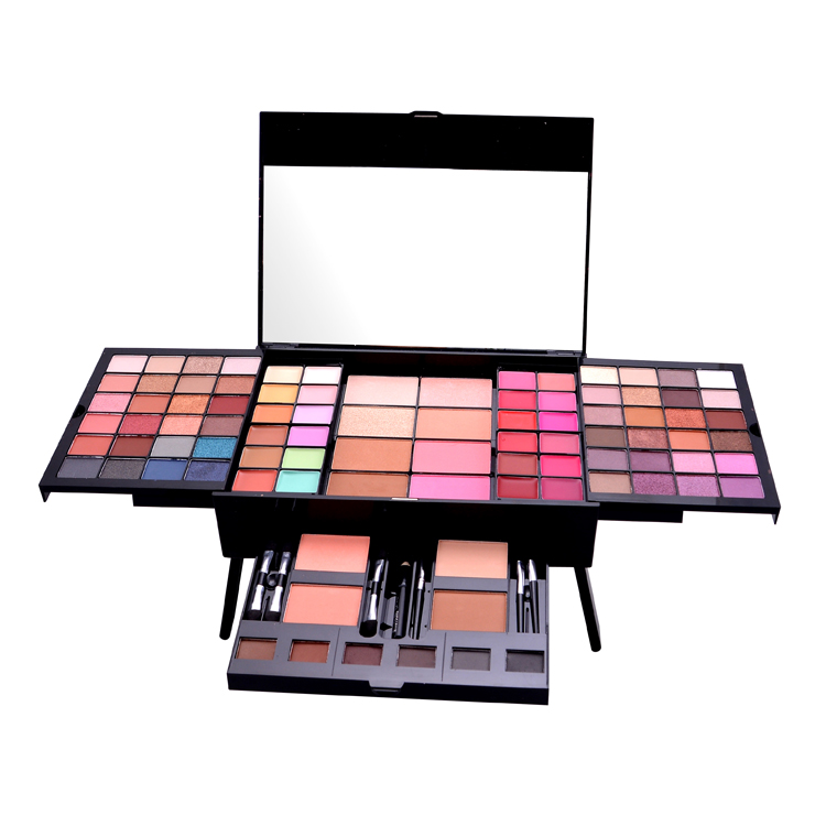 Make-up Set Big Multifunctional Kits Waterproof kids Kits wholesale 74 Color Palette 48 Eyeshadow Lip Gloss Blush Concealer