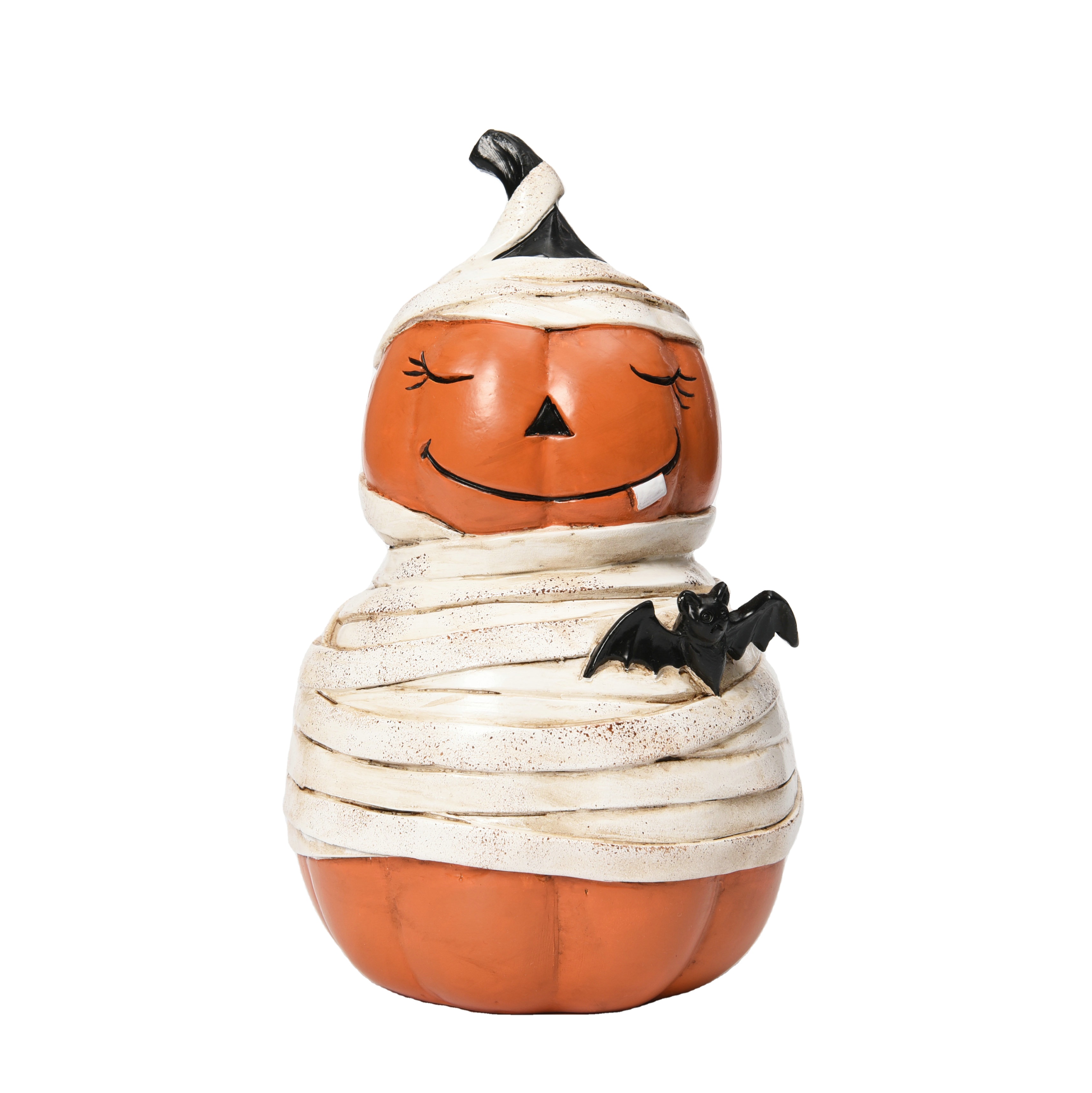 Theme Party Doll Polyresin Halloween autumn decorations pumpkin bandage doll halloween party shelf decor