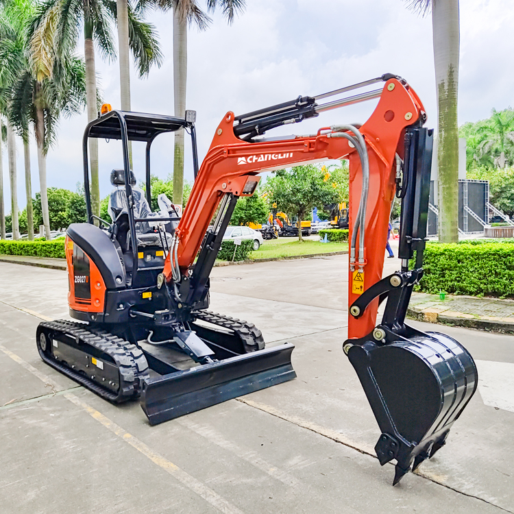 Changlin high quality 3ton ce Euro 5V Tier4F engine Garden epa certified garden mini digger excavator