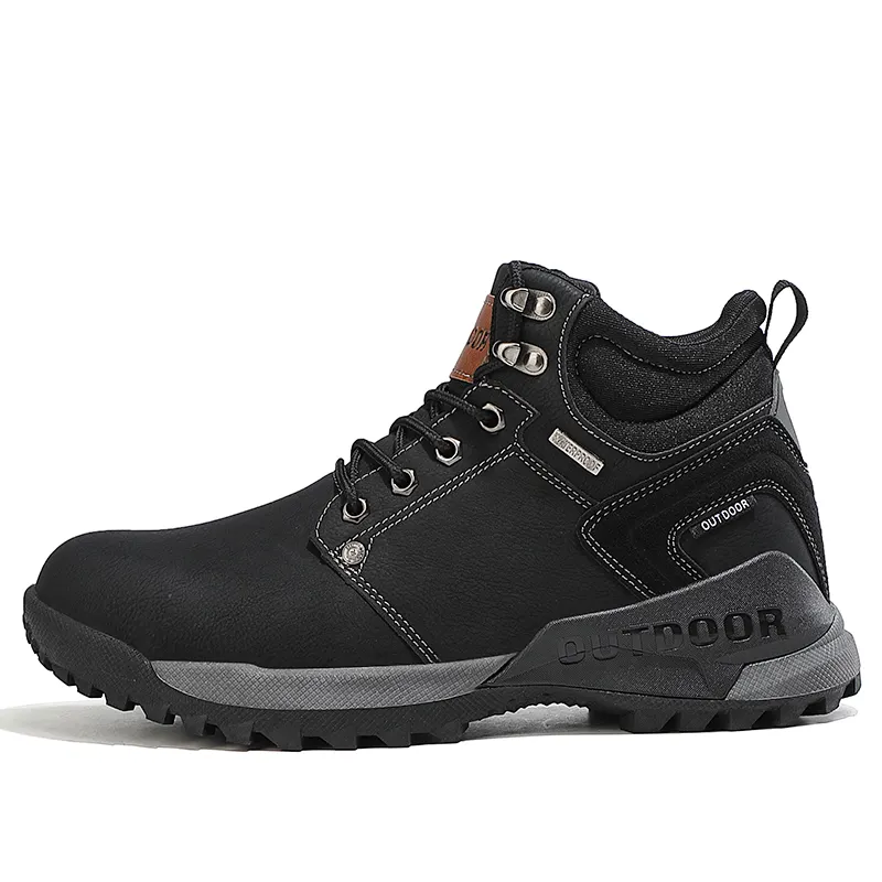 Greatshoe Latest Model Shoe High Quality Shockproof Outdoor Anti-slip Safety For Men Hiking Boot Shoes