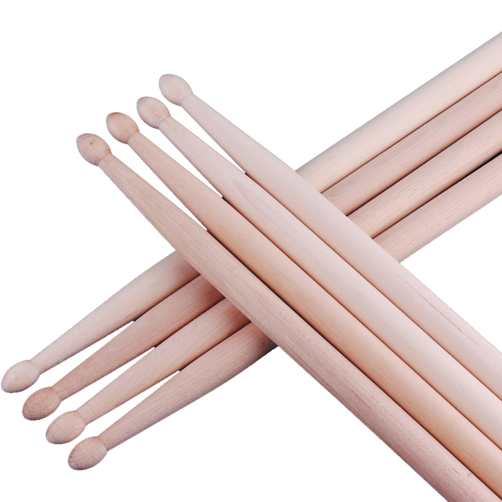 Деревянные барабанные палочки hickory с логотипом на заказ, барабанные палочки с нейлоновыми наконечниками, барабанные палочки