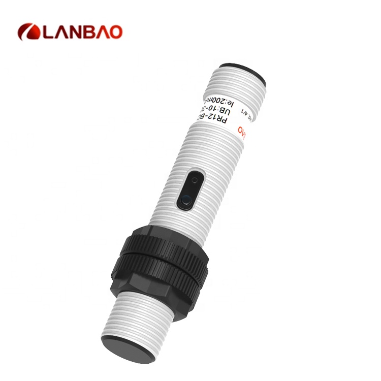 Lanbao PR12S M12 разъем инфракрасный рассеянный 15 см пластик детектор Фото сенсор переключатель Близость сенсор d