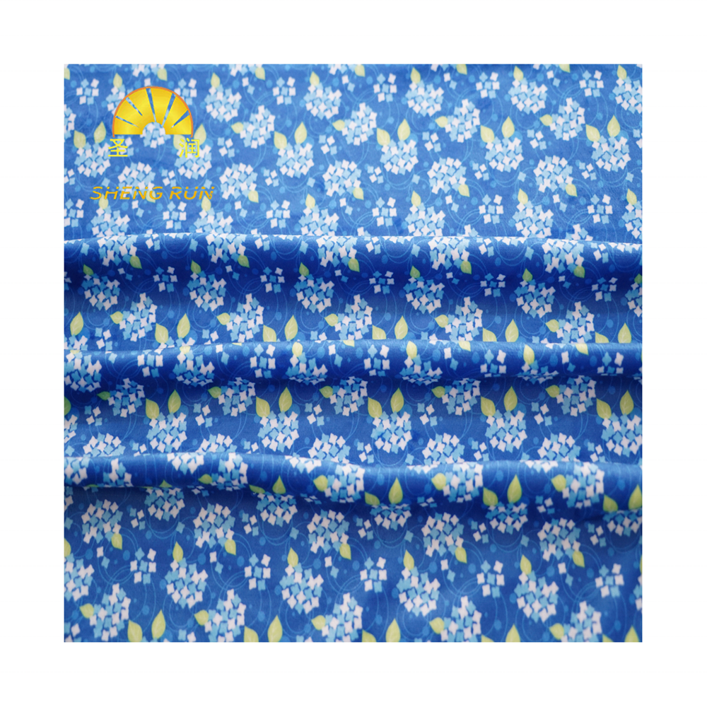 Wholesale High Quality Custom 95% polyester 5% Spandex Printed Super Soft Fabric For Blankets